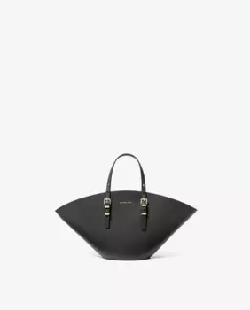Сумка-тоут Isa mini из натуральной кожи Michael Michael Kors, черный