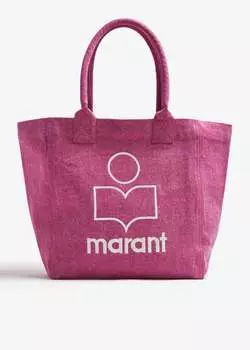 Сумка-тоут Isabel Marant Small Yenky, розовый