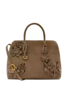 Сумка-тоут Ivy Oscar de la Renta, коричневый