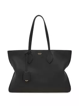 Сумка-тоут из кожи Ferragamo, черный