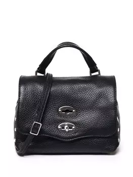 Сумка-тоут из кожи Zanellato, черный