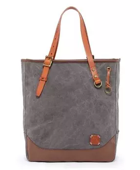 Сумка-тоут из красного дерева TSD BRAND, серый