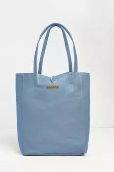 Сумка-тоут из мягкой кожи 'Milan' Betsy & Floss, синий