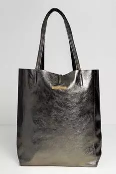 Сумка-тоут из мягкой кожи 'Milan' Betsy & Floss, цвет metallics