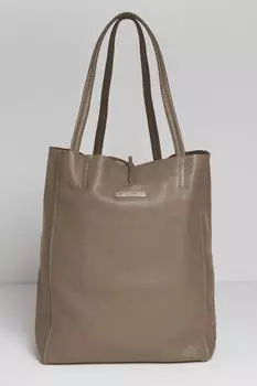 Сумка-тоут из мягкой кожи 'Milan' Betsy & Floss, бежевый