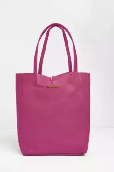 Сумка-тоут из мягкой кожи 'Milan' Betsy & Floss, розовый