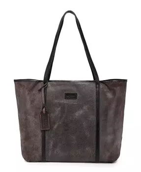 Сумка-тоут из ольхи OLD TREND, черный