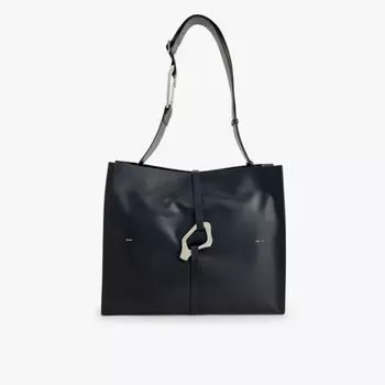 Сумка-Тоут из роскошной кожи Heliot Emil, черный