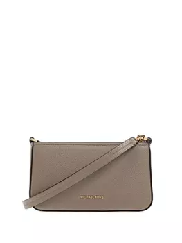 Сумка-тоут из шагреневой кожи Michael Michael Kors, серый