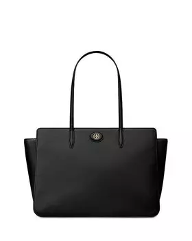 Сумка-тоут из шагреневой кожи Robinson Tory Burch