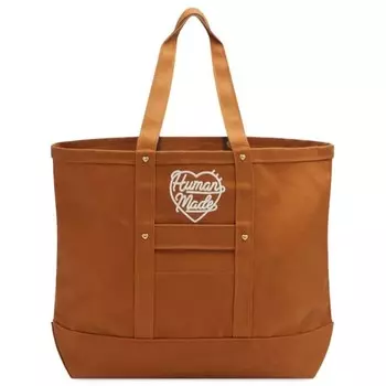 Сумка-Тоут из утиного холста Human Made, коричневый