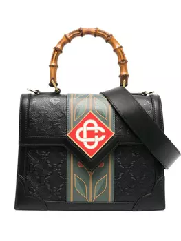 Сумка-тоут Jeanne с нашивкой-логотипом Casablanca, черный