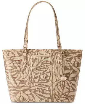 Сумка-тоут Эшера Brahmin, коричневый/бежевый