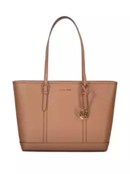 Сумка-тоут Jet Set на молнии MICHAEL KORS, коричневый