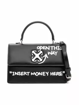 Сумка-тоут Jitney 2.8 Off-White, черный