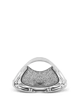 Сумка-тоут Jolie Madame BALMAIN, серебяный