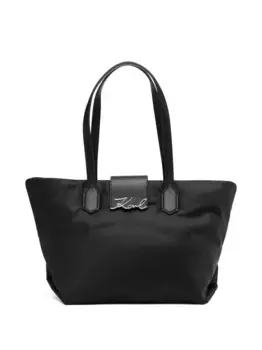 Сумка-тоут K/Signature KARL LAGERFELD, черный
