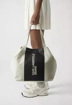 Сумка-тоут Karl Lagerfeld Jeans, бежевый