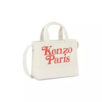 Сумка-тоут Kenzo x Verdy Utility Canvas Tote Bag, экрю