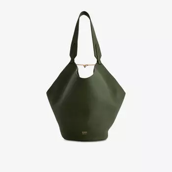 Сумка-тоут Khaite Lotus, зеленый