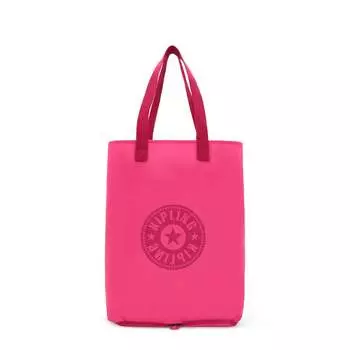 Сумка-тоут Kipling Hip Hurray Packable, цвет azalea pink hip
