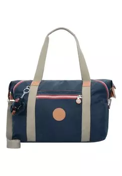 Сумка-тоут Kipling с логотипом, синий