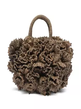 Сумка-тоут кораллового цвета IBELIV, коричневый