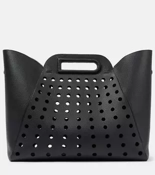 Сумка-тоут L' Airess GM из кожи Delvaux, черный