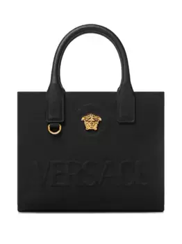 Сумка-тоут La Medusa размера мини VERSACE, черный