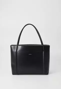 Сумка-тоут LARGE SHOPPER Calvin Klein, черный