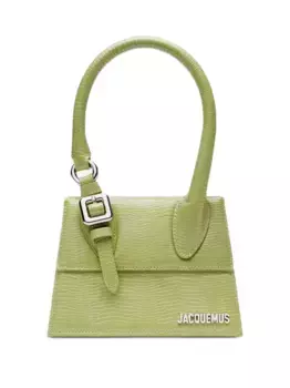 Сумка-тоут Le Chiquito Buckle M JACQUEMUS, зеленый