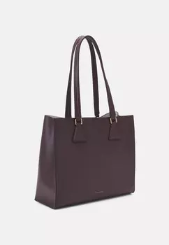 Сумка-тоут LOCK SOFT TOTE KARL LAGERFELD, коричневый