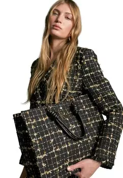 Сумка-тоут LOLA CASADEMUNT, черный