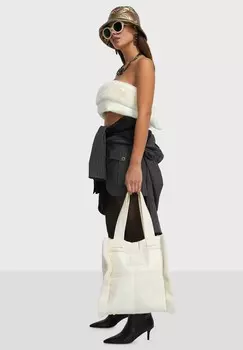 Сумка-тоут LOLA CASADEMUNT, кремовый