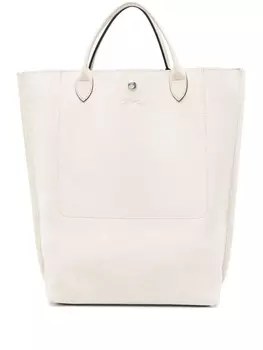 Сумка-тоут Longchamp Cabas среднего размера, нейтральный цвет
