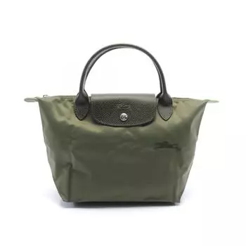 Сумка-тоут Longchamp из нейлоновой кожи, хаки