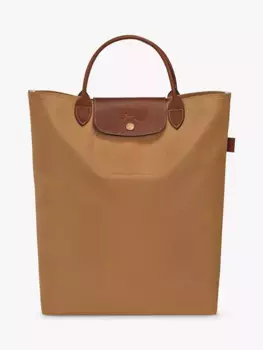 Сумка тоут Longchamp Le Pliage M, цвет fawn