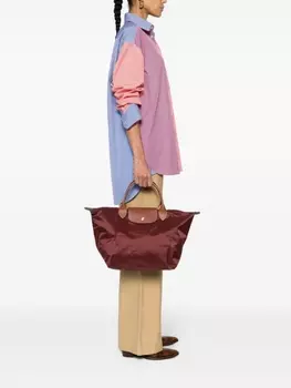 Сумка-тоут Longchamp Le Pliage Original среднего размера, красный