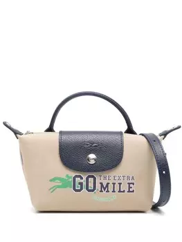 Сумка-тоут Longchamp Xs Le Pliage Collection Pouch, нейтральный цвет