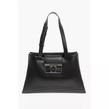 Сумка-тоут LOVE из искусственной кожи с 3 отделениями Moschino, Black
