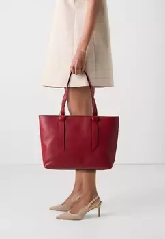 Сумка-тоут MALORY Coccinelle, бордовый