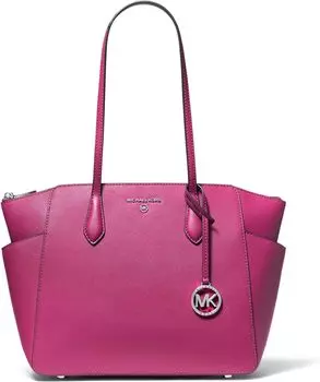 Сумка-тоут Marilyn среднего размера на молнии MICHAEL Michael Kors, цвет Deep Fuchsia