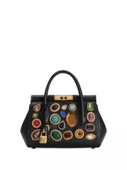 Сумка-тоут Marlene Day размера мини DOLCE & GABBANA, черный