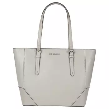 Сумка-тоут Michael Kors Aria To Zi, жемчужно-серый