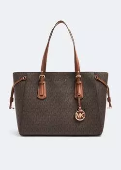 Сумка-тоут Michael Kors Voyager Shopper, коричневый