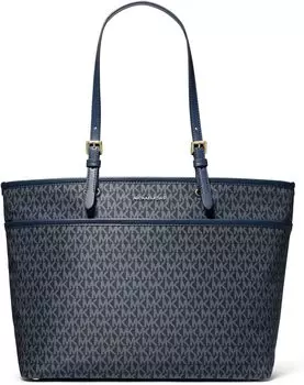 Сумка-тоут MICHAEL Michael Kors Winston Large Top Zip Multi Function Tote, цвет Admiral/Pale Blue