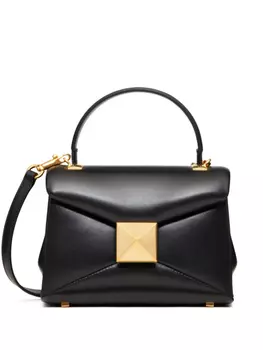 Сумка-тоут Mini One Stud Valentino Garavani, черный