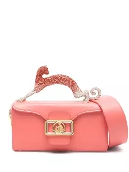 Сумка-тоут Mini Pencil Cat Lanvin, розовый