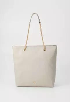 Сумка-тоут MINIMAL MONOGRAM CHAIN TOTE Calvin Klein Jeans, серо-коричневый