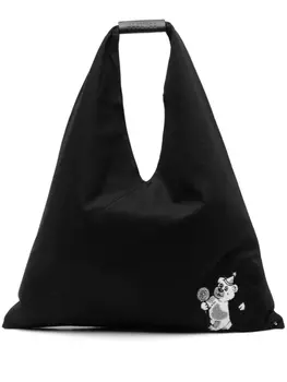 Сумка-тоут MM6 Maison Margiela Japonese, черный